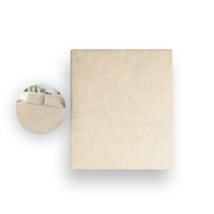 Silvany Set 3 Copë Këllëf 90x195+23cm + Çarçaf 150x275cm + Këllëf Jastëku 50x80cm+20cm 100% Pambuk