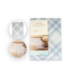 Kasanova Set 2 Copë Këllëf Jorgani 150x200cm  + Këllëf Jastëku 50x80cm 100% Pambuk